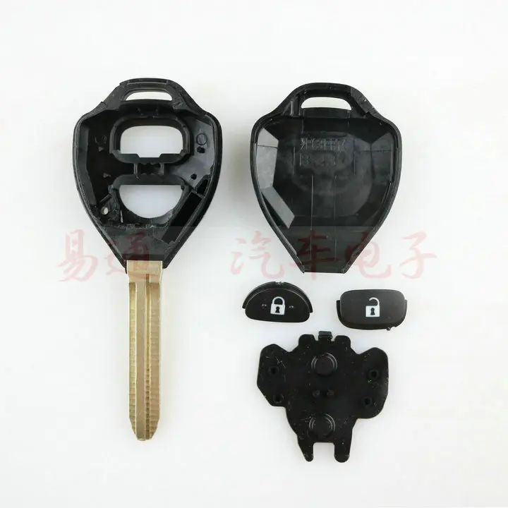 Remote Control Key for Toyota Camry Reiz Corolla RAV4 car key scale shearing teeth blank