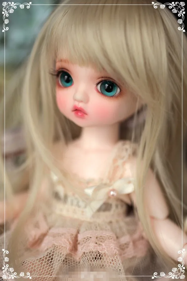 Mignon BJD SD Baby Girl Doll Figura gigante di base in scala 1/6 per collezionisti