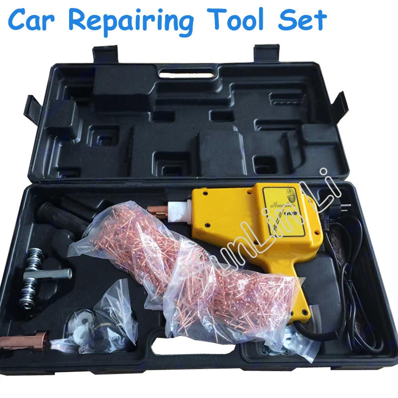 

220V Portable Car Repairing Tool Set Shaping Meson Machine Car Dent Welding Machine Car Cosmetic Tools With English Manual FC657