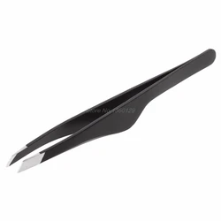 Professional Stainless Steel Slant Tip Hair Removal Eyebrow Tweezers Makeup Useful Hand Tool J26 19 Dropship