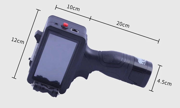 Nueva impresora de código por lotes de inyección de tinta portátil de fácil Control, hecha en China, precio barato