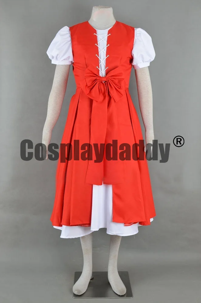 

Dragon Quest XI In Search of Departed Time Veronica Red Dress Cosplay Costume F006