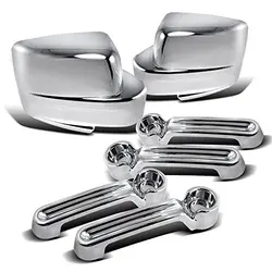 Chrome Deurgrepen Chroom Spiegel Covers Voor Jeep Liberty 08-12/Dodge Nitro 07-11 Sxt Slt