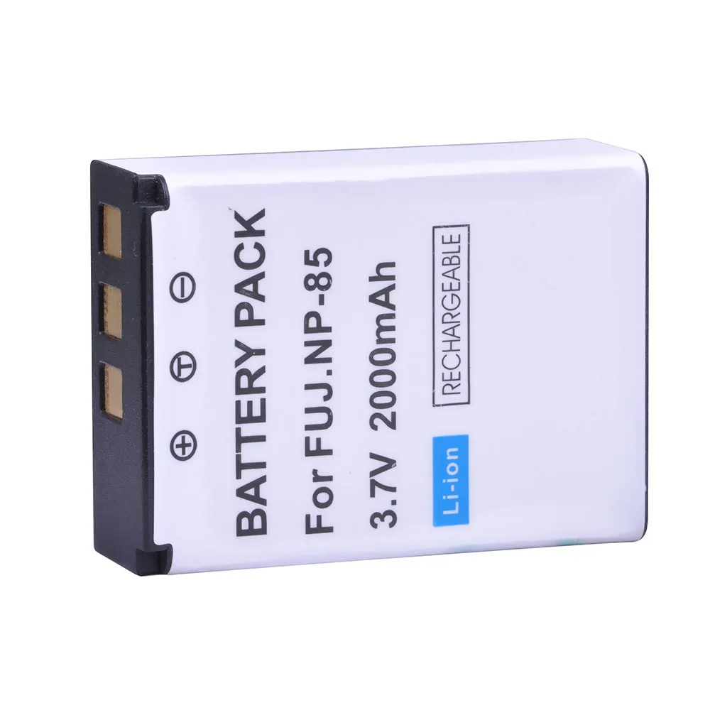 PowerTrust 4Pcs NP-85 NP85 NP 85 Akkus für Fujifilm S1 SL1000 SL240 SL245 SL260 SL280 SL300 SL305