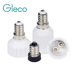 1 pz E14 a E12 GU10 Base lampada E14 portalampada vite lampadina convertitore adattatore presa per faretto LED lampadina mais