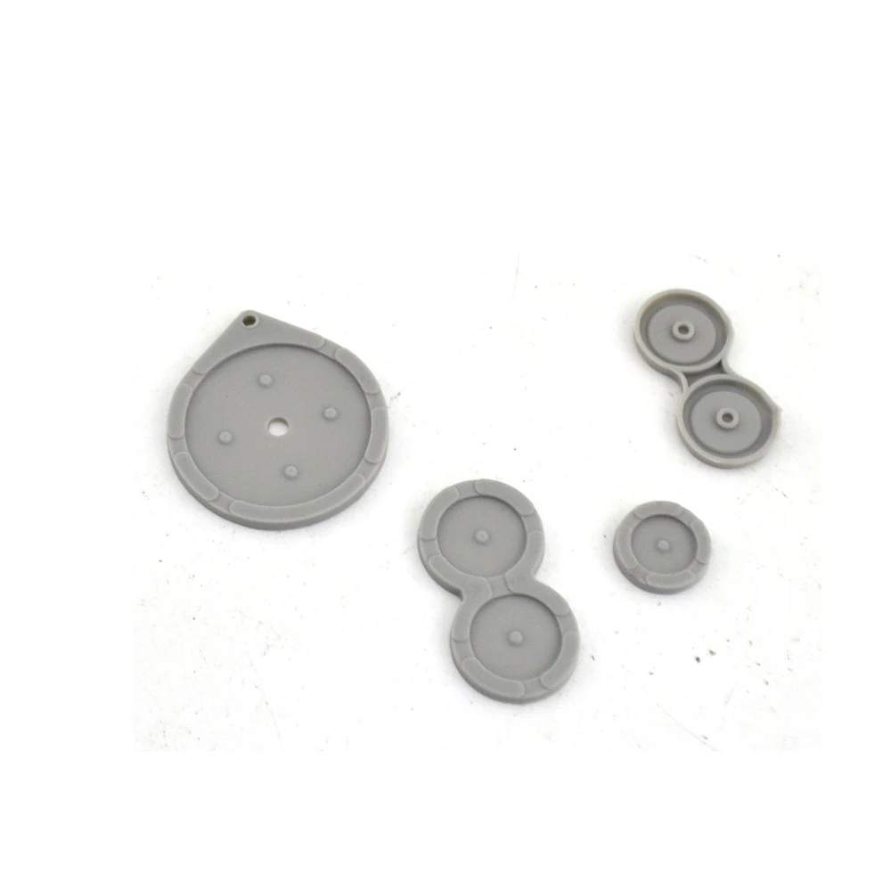 1 set Conductive Rubber Pad Button Contacts For G B A SP game console Silicone Pads Buttons