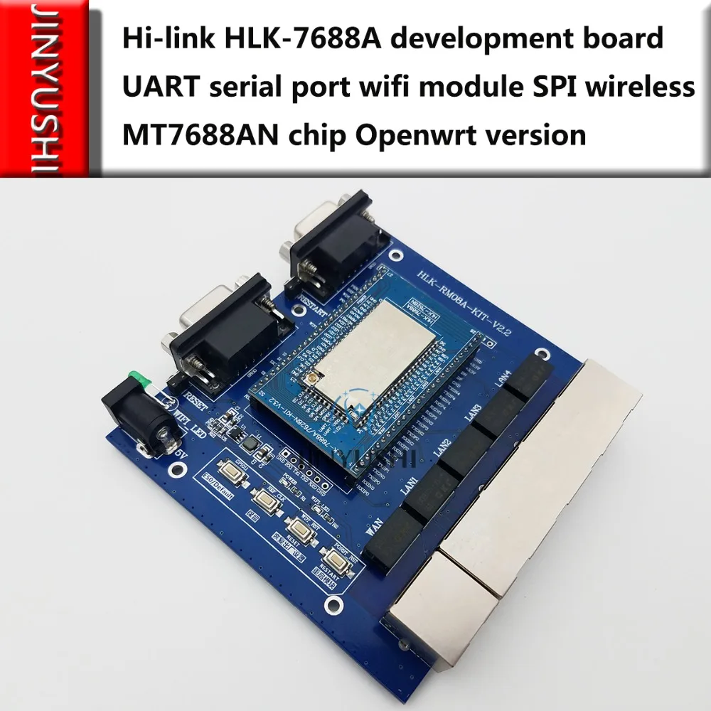 JINYUSHI for Hi-link HLK-7688A development board UART serial port wifi module SPI wireless MT7688AN chip Openwrt version