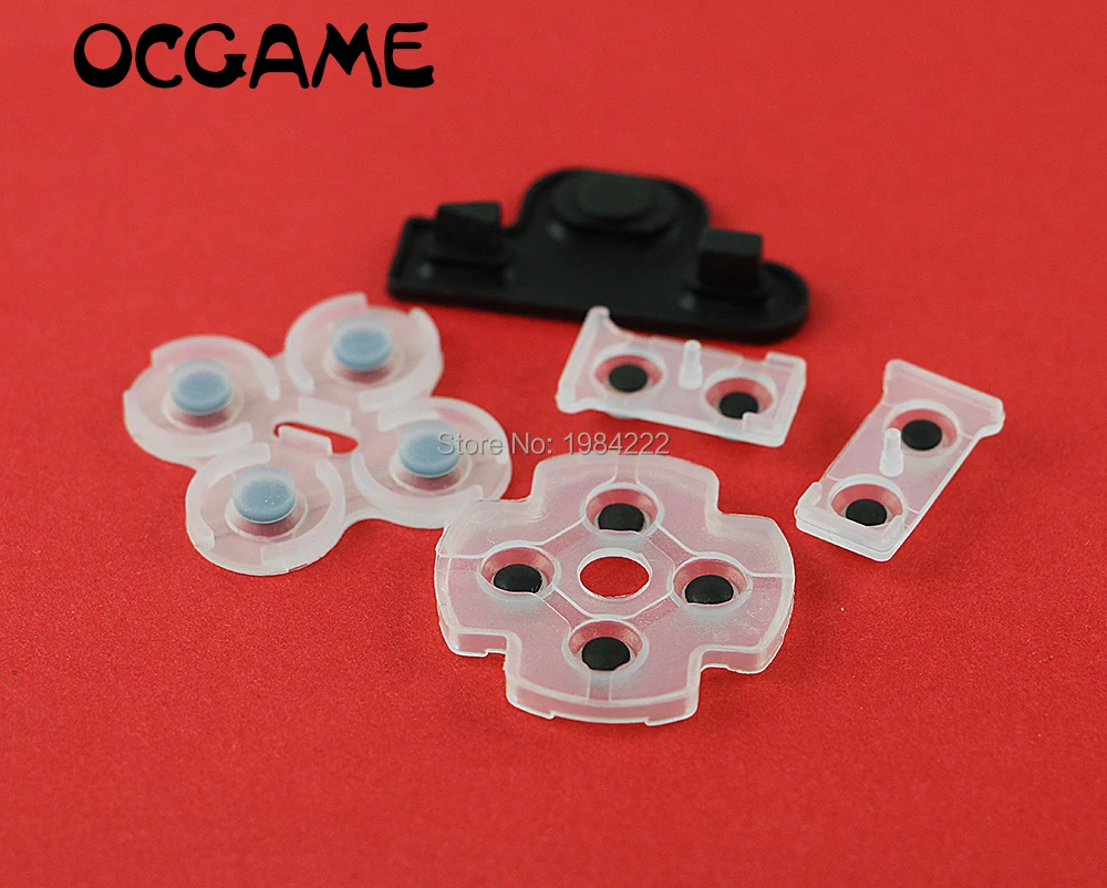 OCGAME 500sets/lot High quality Replacement conductive rubber for PS3 Controller