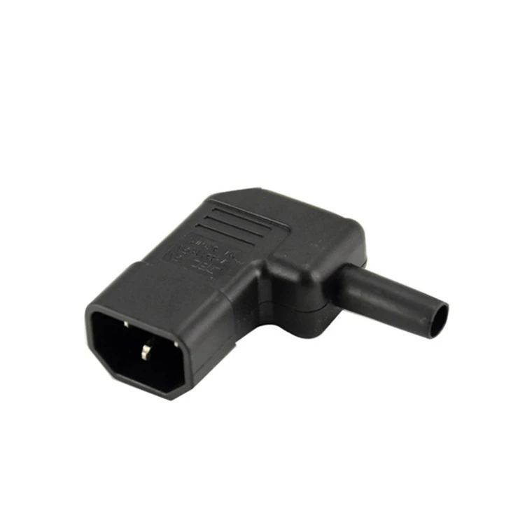 DIY,IEC 320 C14 Rewirable Connector Male Plug 10A 250V Power Adapter Quality,1 pcs