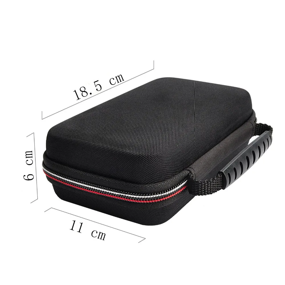 Coque de transport en poudres dures pour Nintendo 3DS LL/XL, grand sac de voyage, poche W, cartouche de jeu, support de boîtier, chargeur mural