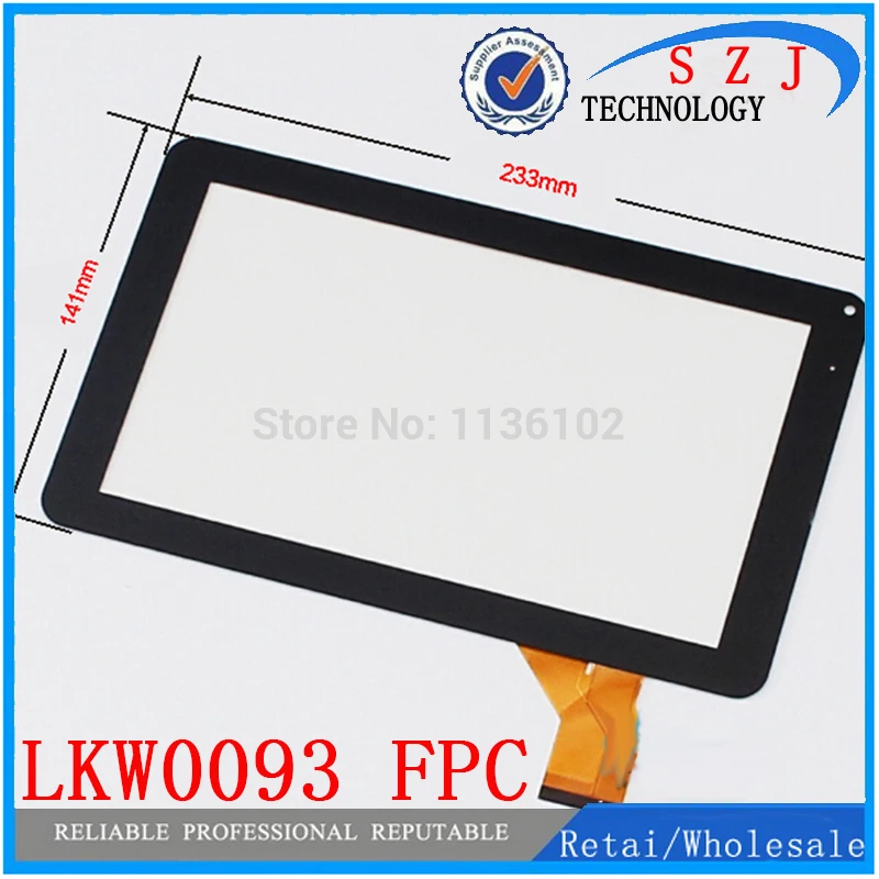 

New 9'' inch touch screen tablet LKW0093 FPC external screen capacitive touch panel handwriting screen Free shipping