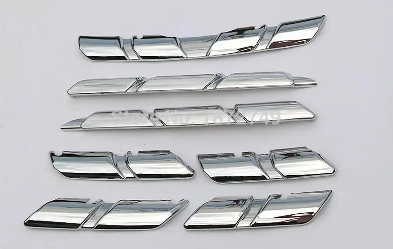 

Free shipping ABS Chrome Front Grille Around Trim fit For Renault KADJAR 2015-2016 ABS Front Grille Around Trim