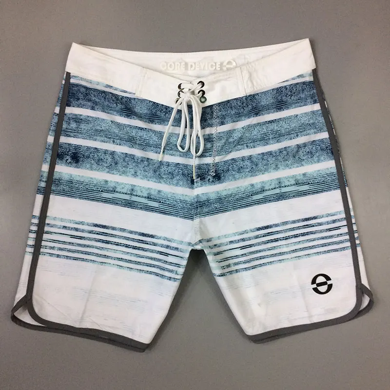 2024 Striped Water Repellency Stretch Summer Shorts Men Board Shorts Swimwear Men Beach Shorts Men Bermuda Short Boardshorts