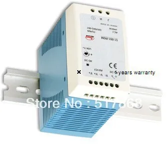 100W 12V 8.3A Din-rail switching power supply with CE ROHS 1 year warranty OEM factory