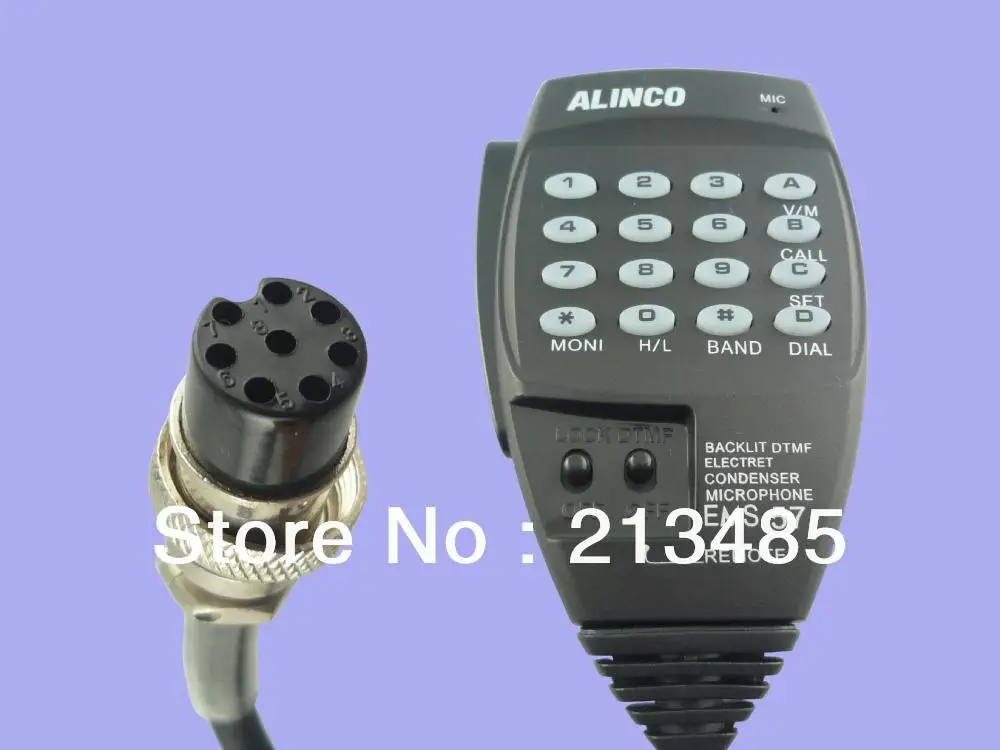 Microfone de viva-falante alinco drive para dr620/635/435