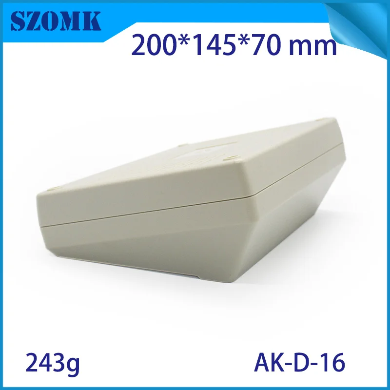 1Piece 200*145*70mm SZOMK Plastic enclosure housing desktop electronics plastic box plastic case for electronic equipment box