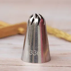 #336 Piping Nozzles Large Size Decor Cream Flower Rose Icing Tips Cake Fondant Baking Tool Cupcake Decoration