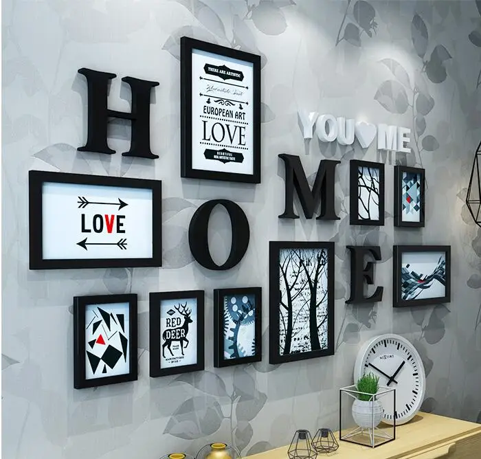 

The creative picture frame is set in 5, 7, 10, 12 "photo frame, photo frame.030