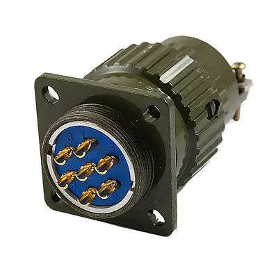 

4/7/8/10/12/14/19/24/32/37 Pins Aviation Circular Connector AC 500V 20A Y28M Socket Thread Diameter 28mm 1PC