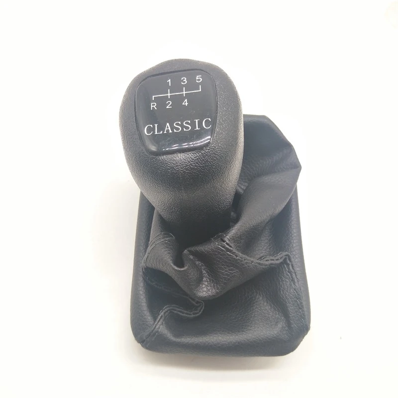 High Quality 5 6 Speed Car Shift Gear Knobs With Gaitor For Mercedes Benz W202 C Class CLASSIC AVANTGARDE ELEGANCE