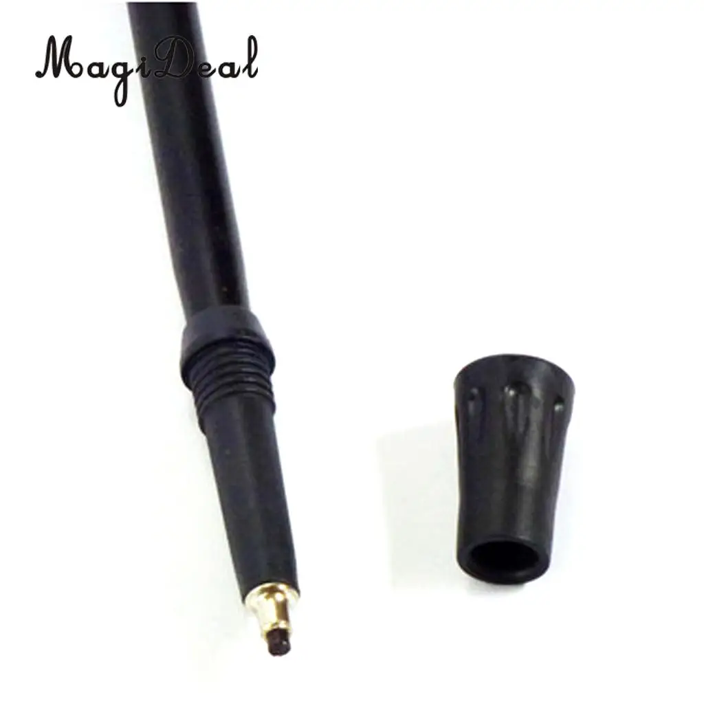 MagiDeal 1 قطعة في الهواء الطلق عصا رياضة المشي تلميح الكربون التنغستن الصلب تسلق تلميح استبدال أدوات ل Alpenstock الإرتحال القطب عصا