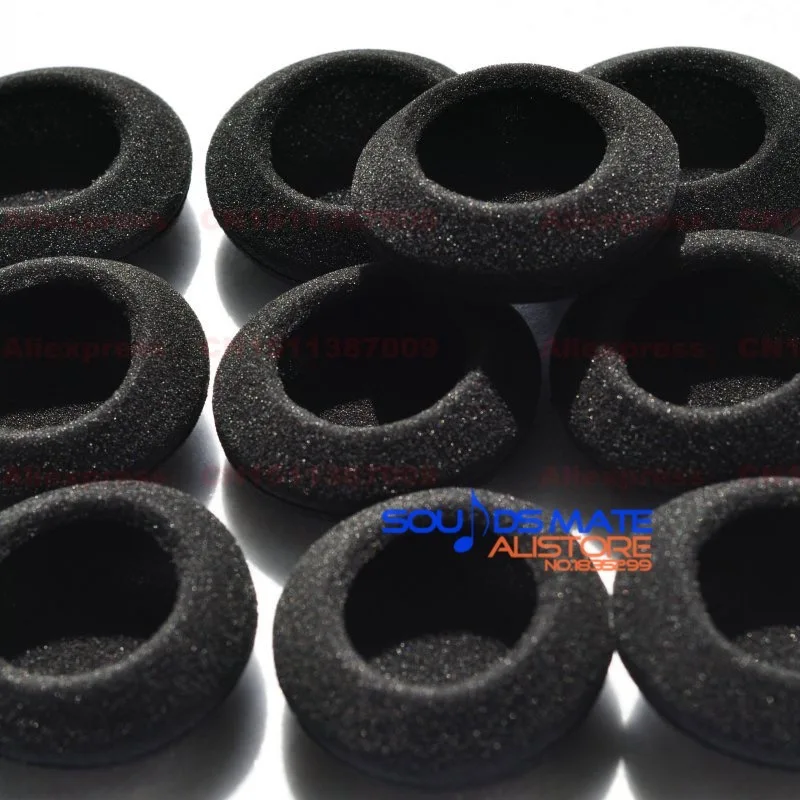 5 Pairs of Foam Ear Pads Foam Cushion Cover For Plantronics Audio 625 USB Headset Headphone