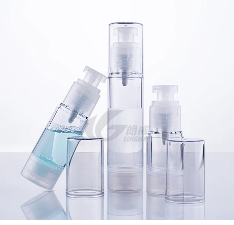 Capacity 15ml 30pcs/lot AS transparent vacuum bottles, plastic vacuum points bottling, bottle vacuum presses