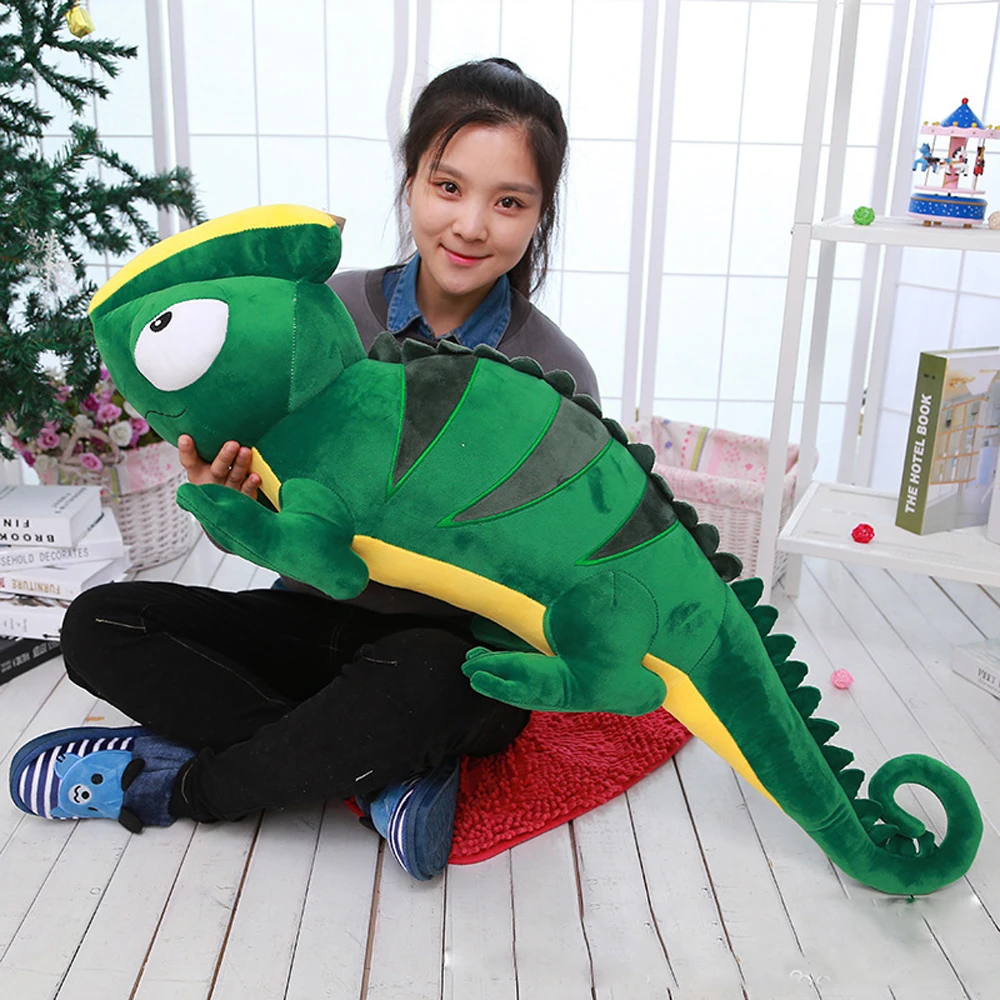 

Children Plush Stuffed Toy Chameleon Birthday Gift 90cm