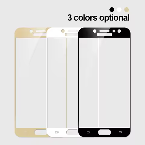 For Samsung Galaxy J7 2017 Tempered Glass 3D Full Screen Cover Explosion-proof Screen Protector Film For J7 Pro J730F SM-J730F