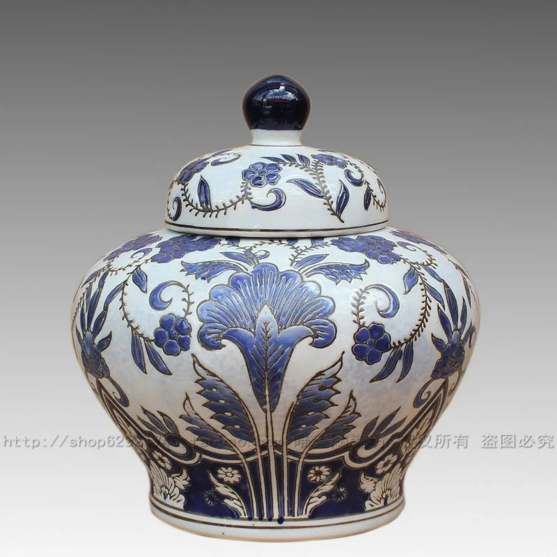 Europe type restoring ancient ways is royal porcelain vase jar furnishing articles export porcelain foreign trade