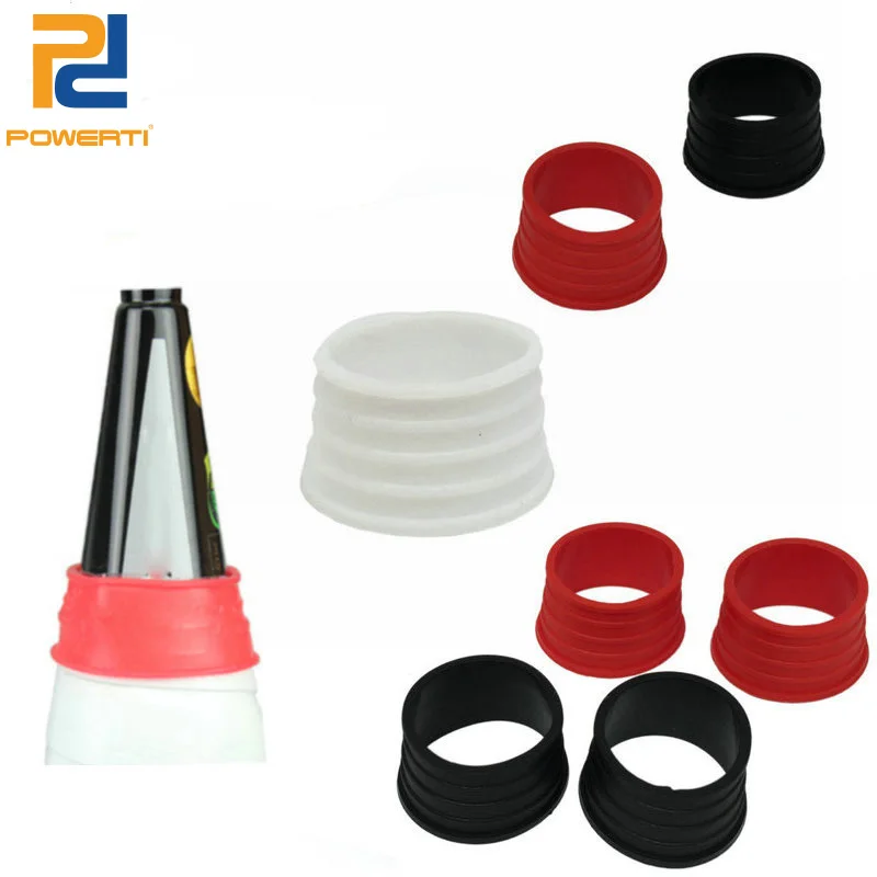 

Silicone Badminton Overgrip Ring Handle Grip Ring Protecter for Badminton Racket 10pcs/lot Powerti