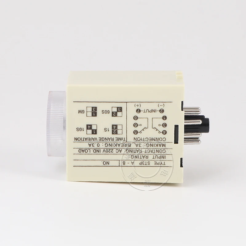 Super ST3P Time Relay ST3PA-D DC24V/AC220V/AC380V