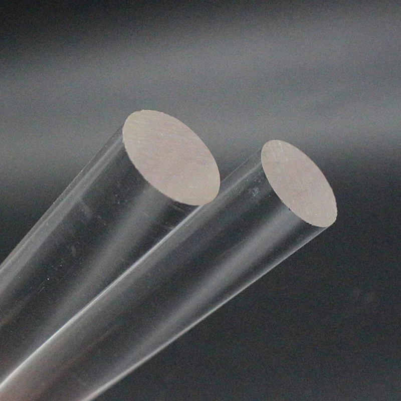Practical Handcraft Clay Acrylic Rod DIY Ceramic Sculpting Pressure Clay Rods Solid Rolling Pins Durable Clear Hollow Stick