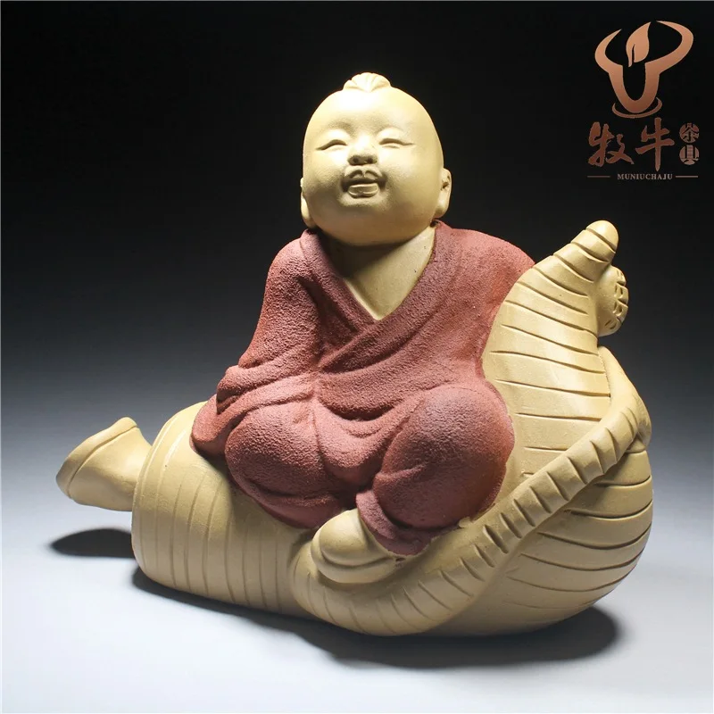 Yixing Yixing tea wholesale pet life free gift sculpture ornaments tea set custom mixed batch