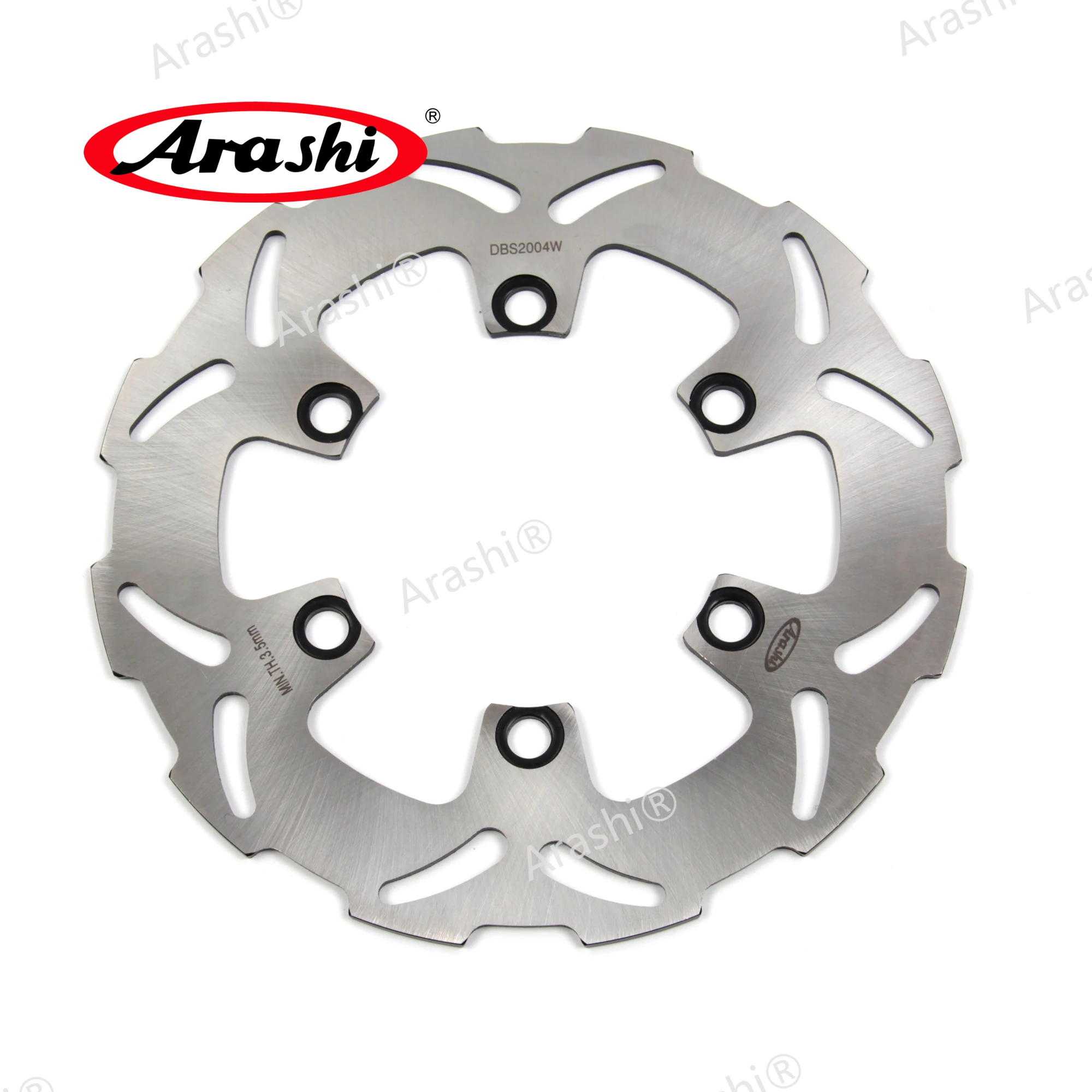 

ARASHI Rear Brake Disc For KAWASAKI KDX 125 1990-1999 CNC Brake Disks Rotors KDX125 220 250 1998 1997 1996 1995 1994 1993 92 91