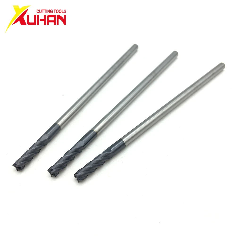 4Flute Φ4.0*4D*100L HRC50 CNC machine tool solid carbide endmill Tungsten Steel Milling Cutter End Mill cuttering tool endmill