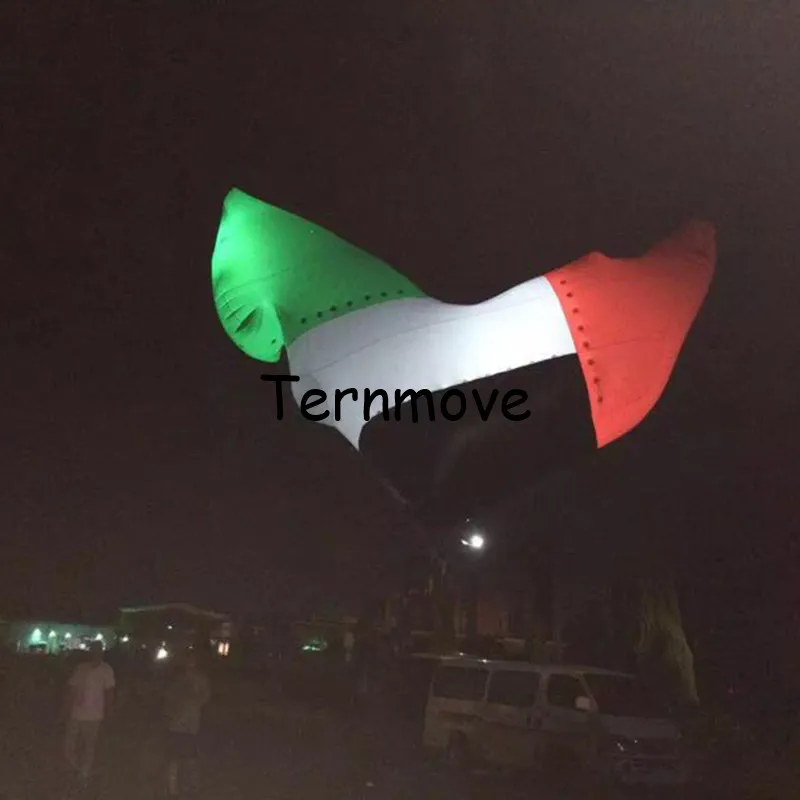 

giant Inflatable map Advertising Balloon with National Flag Printing for Events UAE national flag pvc helium balloon