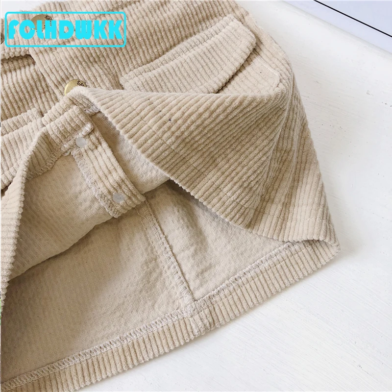 FCLHDWKK Girls Skirts For Kids 2019 Winter Autumn New Arrival Children Clothes Kids Corduroy Skirts Baby little Girl Skirts 1-7Y