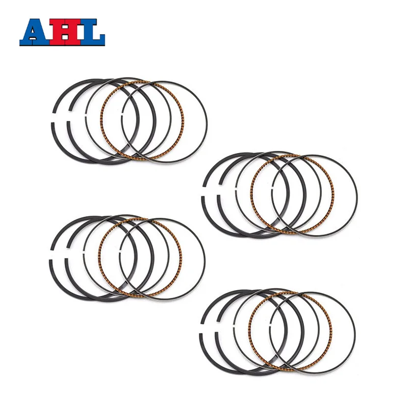 Motorcycle Engine Parts STD Bore Size 57.5mm Piston Rings For Kawasaki ZZR400 ZZR 400 1992-2003 ZRX400 ZRX 400 I II III