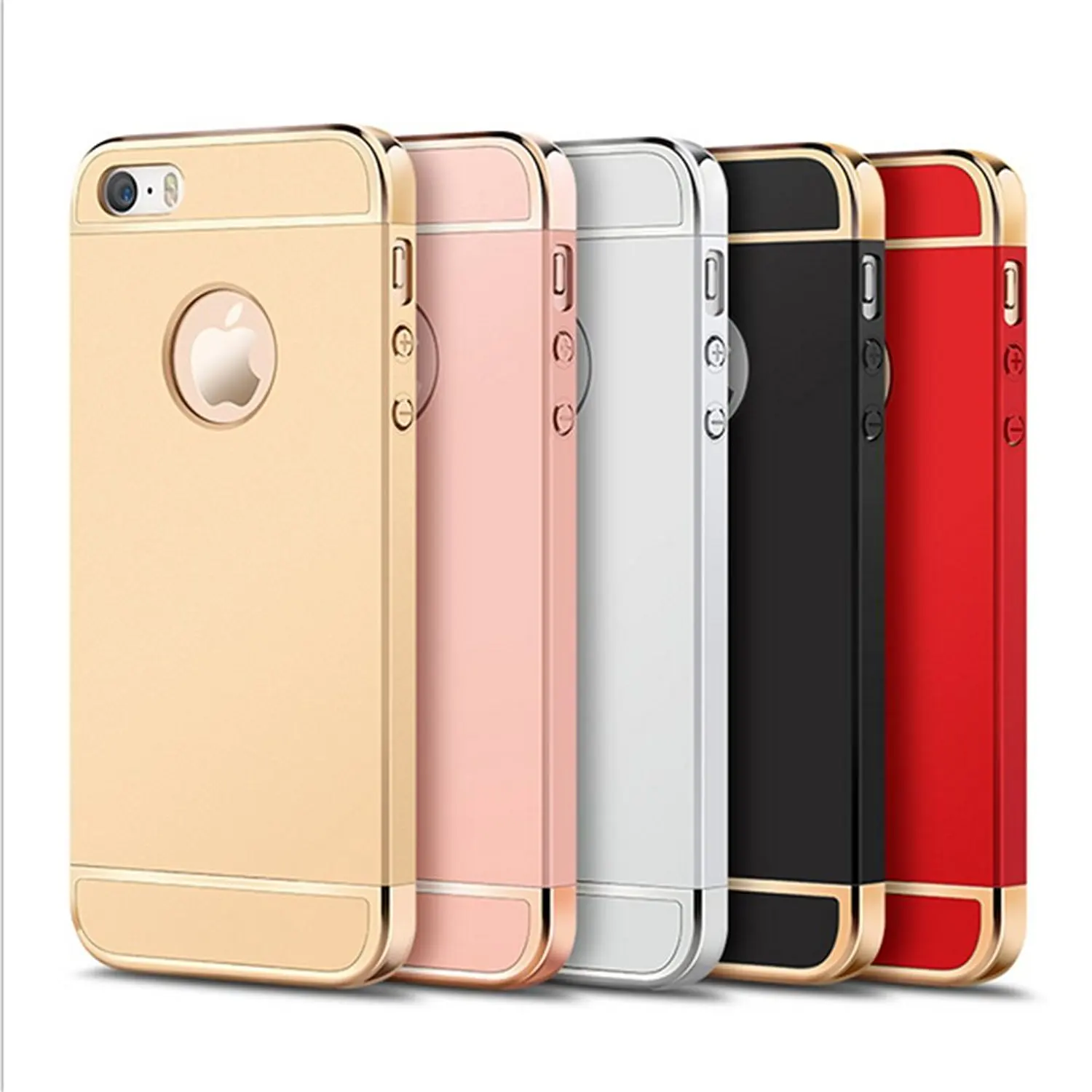 For iPhone 5s SE 5 Case Luxury Shockproof for iPhone 5s Electroplate Hard Case Cover for iPhone SE Matte Case for iPhone SE 2020