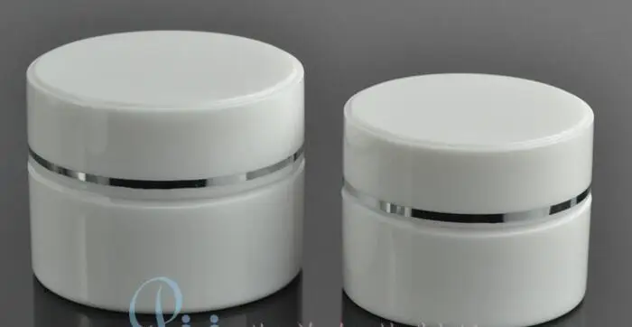 

15g/30g Cream Jar,Double Layer,Red Plastic Cosmetic Container,Screw Cap,Empty Makeup Sub-bottling,Sample Mask Canister