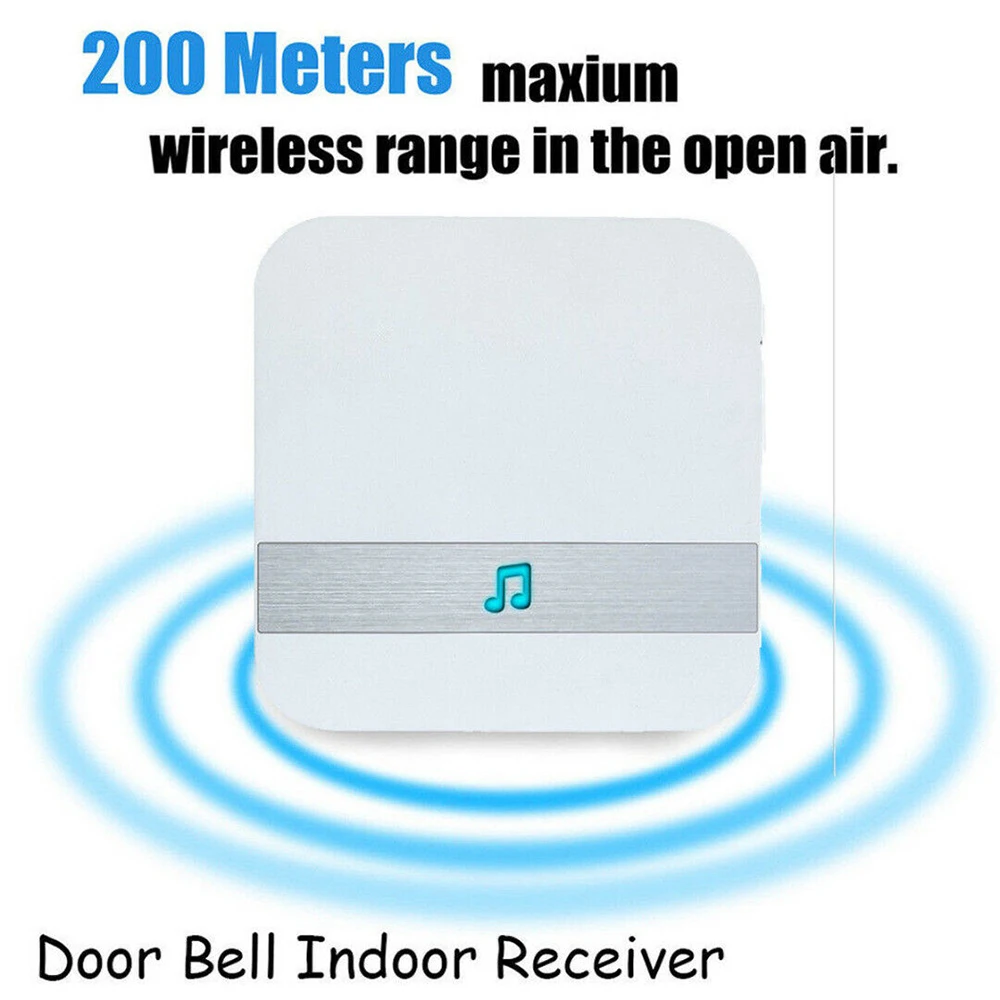 Smart Wireless WiFi 110dB Doorbell Chime Receiver Ding Dong Wifi Doorbell Camera Low Power Consumption Home Door bell