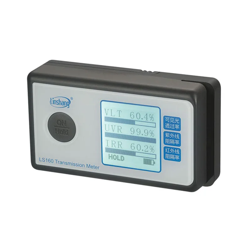 LinShang LS160 Portable Solar Film Transmission Meter ,measure UV Visible and Infrared transmission values