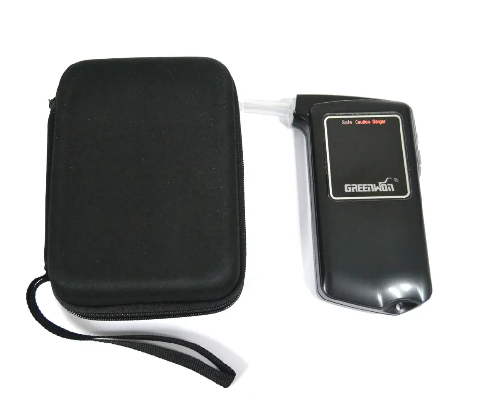 New High Accuracy Prefessional Digital Breath Alcohol Tester Breathalyzer AT-858S