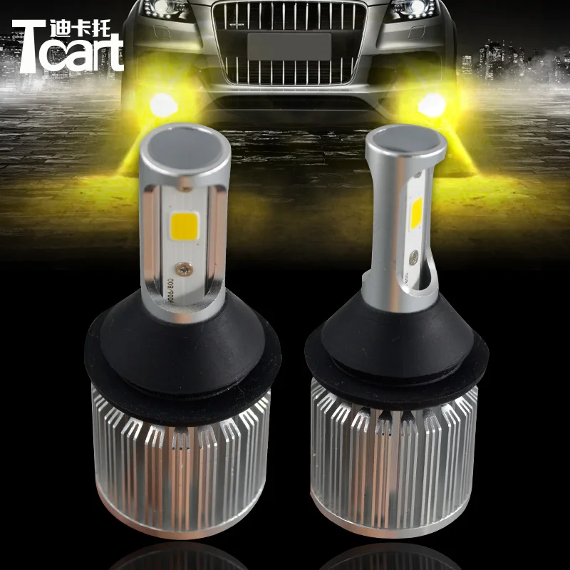 Tcart 2pcs T20 7440 3000lm 3156 3157 P27/7W Car Brake Reverse Light PY21W Cob Chip 3456 3457 Turn Signal Light Tail Driving Lamp