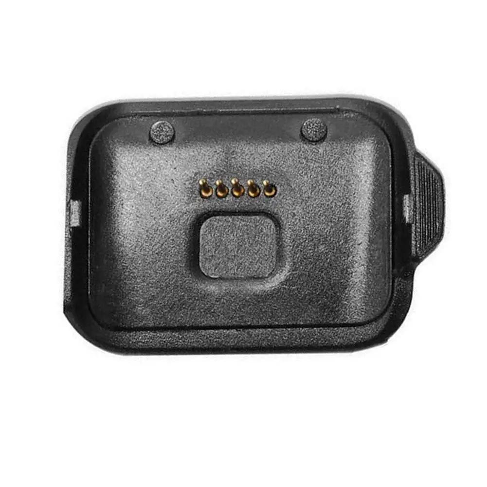 Akıllı izle şarj şarj Dock şarj Cradle Samsung dişli canlı R382 SM-R382 Smartwatch siyah