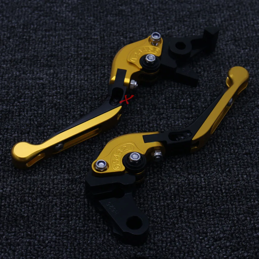 CNC Motorcycle Brakes Adjustable Foldable Extendable Clutch Brake Lever Set Fit For KYMCO DOWNTOWN 125/200/300/350