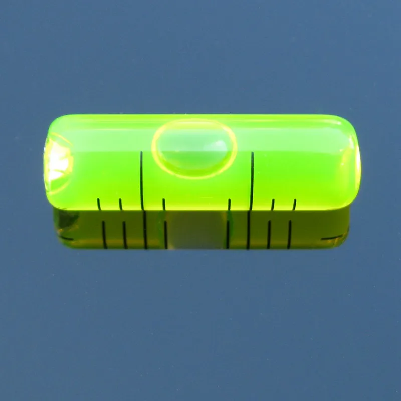 QASE 9*29MM Tube Spirit Level Bubble High Accuracy Vial for Optoelectronic Instruments Total station 4'/2mm