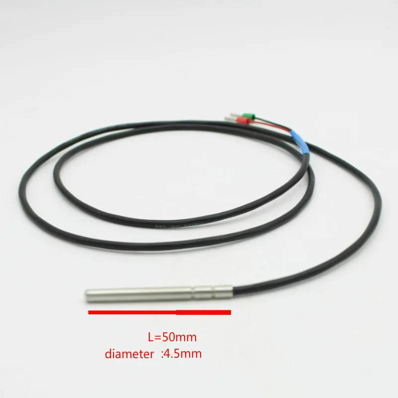 NTC Thermistor Accuracy NTC 5k 3470 /10k 3435 in sensors Temperature Sensor Waterproof Probe pipe 50mm line Longth 1M