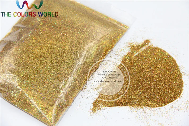 TCA200 0.2Mm Laser Gold Dazzling Hexagon Glitter Stof Voor Diy Nail, Body Art En Etc Decoratie